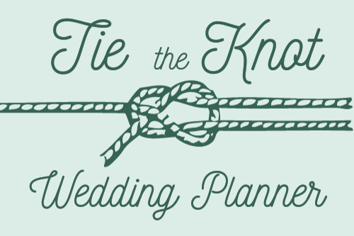 Tie the Knot Wedding Planning Logo